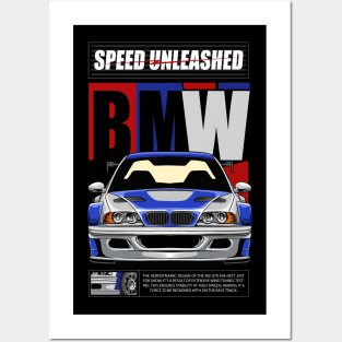 GTR E46 Speed Unleashed Posters and Art